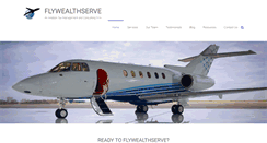 Desktop Screenshot of flywealthserve.com